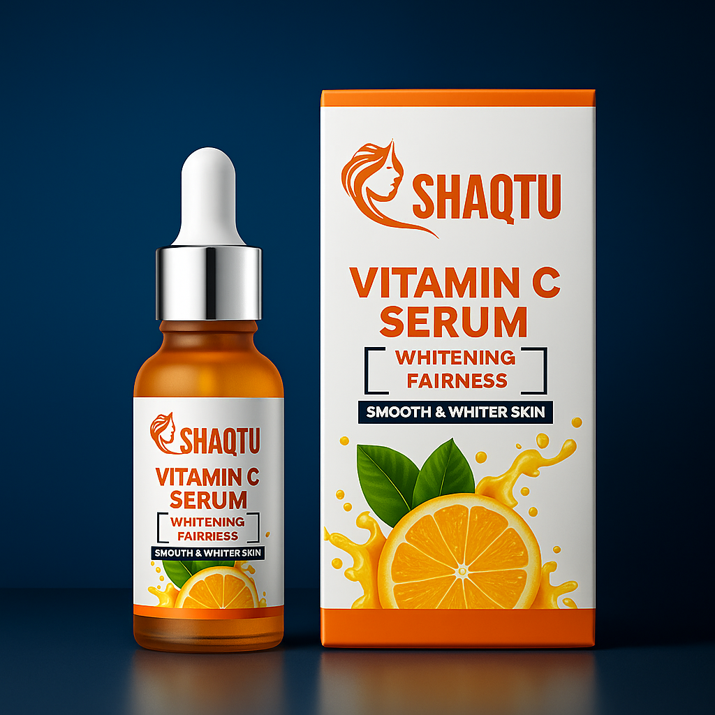 Vitamin C Brightening Serum 30ml – Dark Spot Remover, Glow Booster & Hydrating Formula
