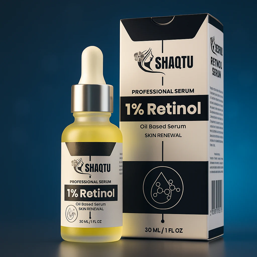 Retinol Serum 1% (30ml) – Anti-Aging, Wrinkle Reducer & Skin Renewal Oil-Based Formula