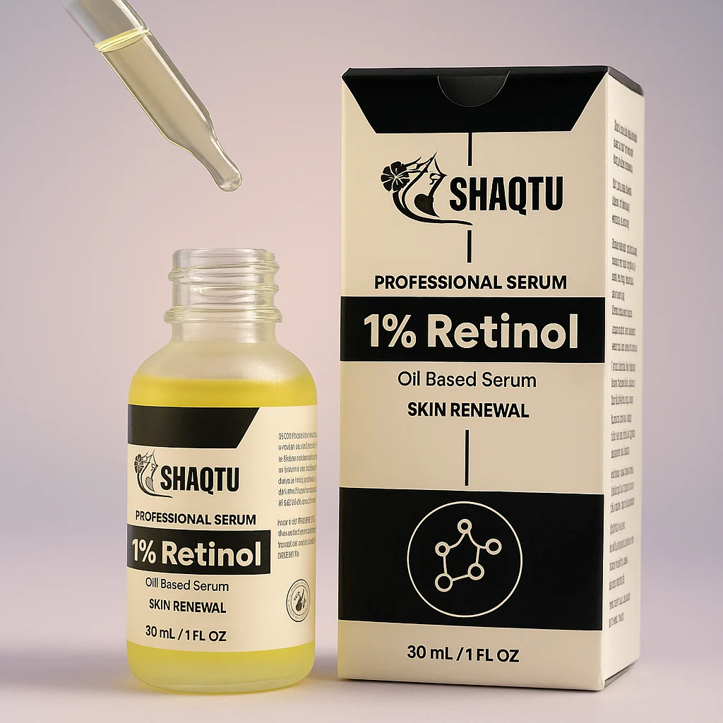 Retinol Serum 1% (30ml) – Anti-Aging, Wrinkle Reducer & Skin Renewal Oil-Based Formula